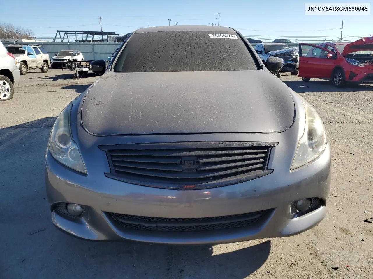 2012 Infiniti G37 VIN: JN1CV6AR8CM680048 Lot: 79496074