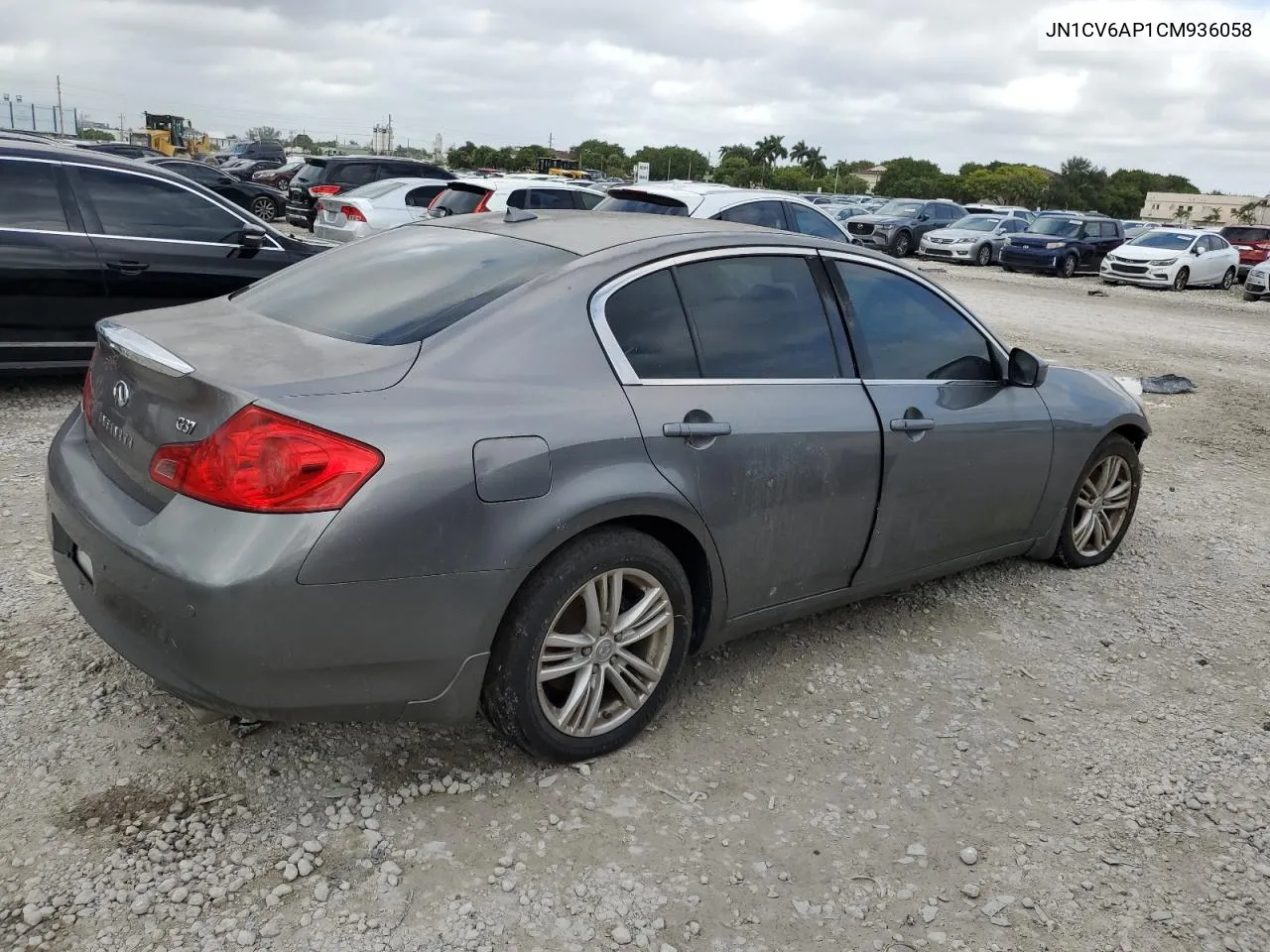 2012 Infiniti G37 Base VIN: JN1CV6AP1CM936058 Lot: 79876024