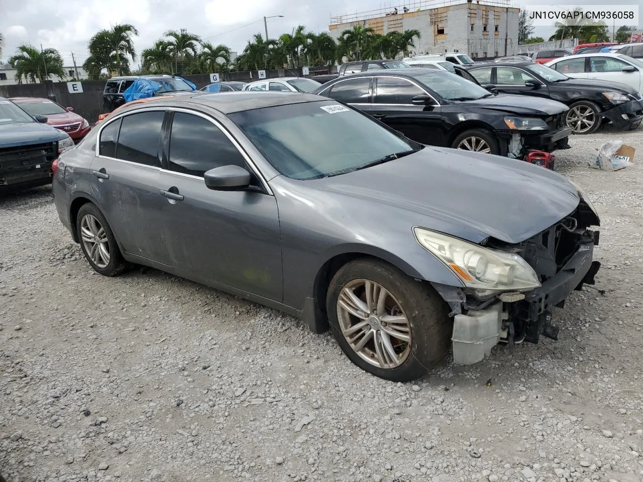 2012 Infiniti G37 Base VIN: JN1CV6AP1CM936058 Lot: 79876024