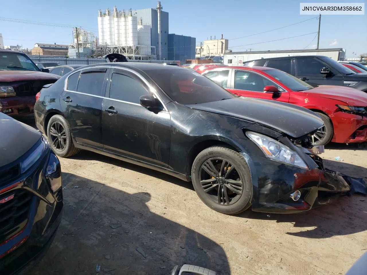 2013 Infiniti G37 VIN: JN1CV6AR3DM358662 Lot: 47515674