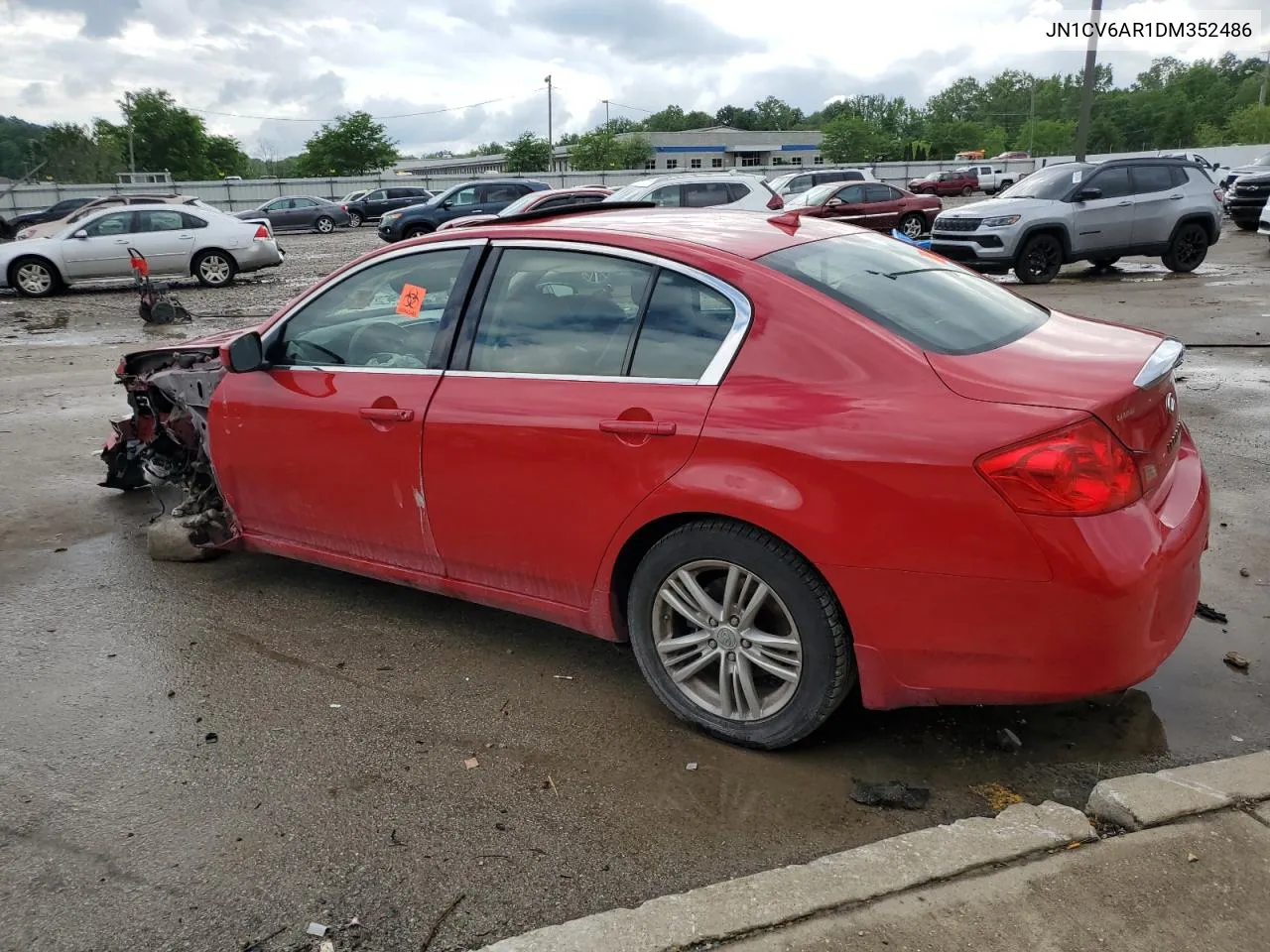 2013 Infiniti G37 VIN: JN1CV6AR1DM352486 Lot: 54426844