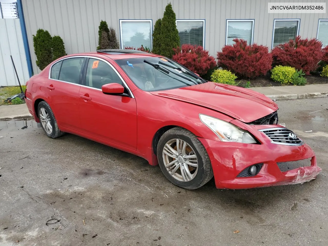 2013 Infiniti G37 VIN: JN1CV6AR1DM352486 Lot: 54426844