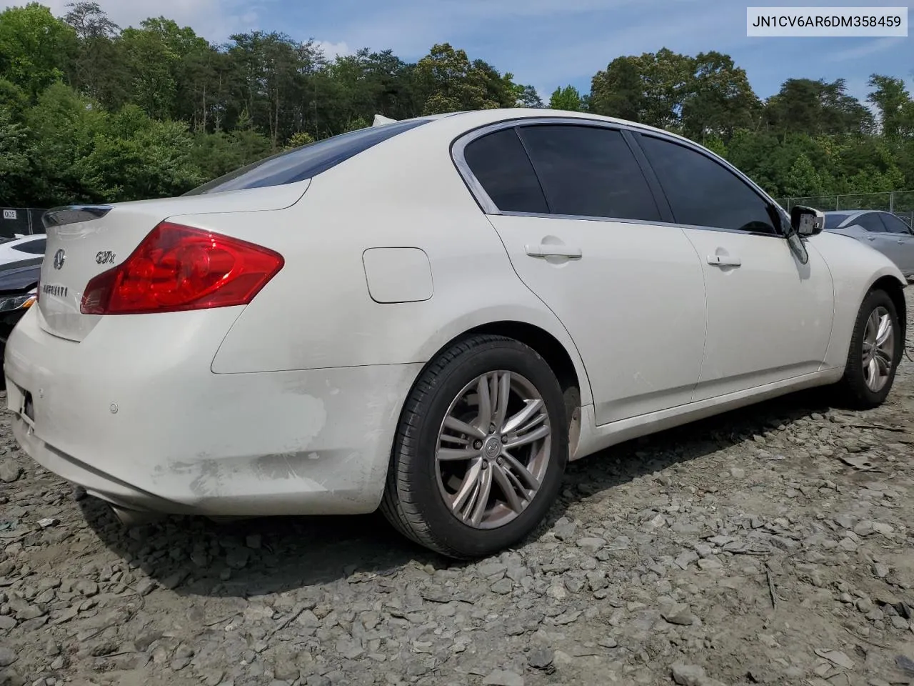 2013 Infiniti G37 VIN: JN1CV6AR6DM358459 Lot: 56987884