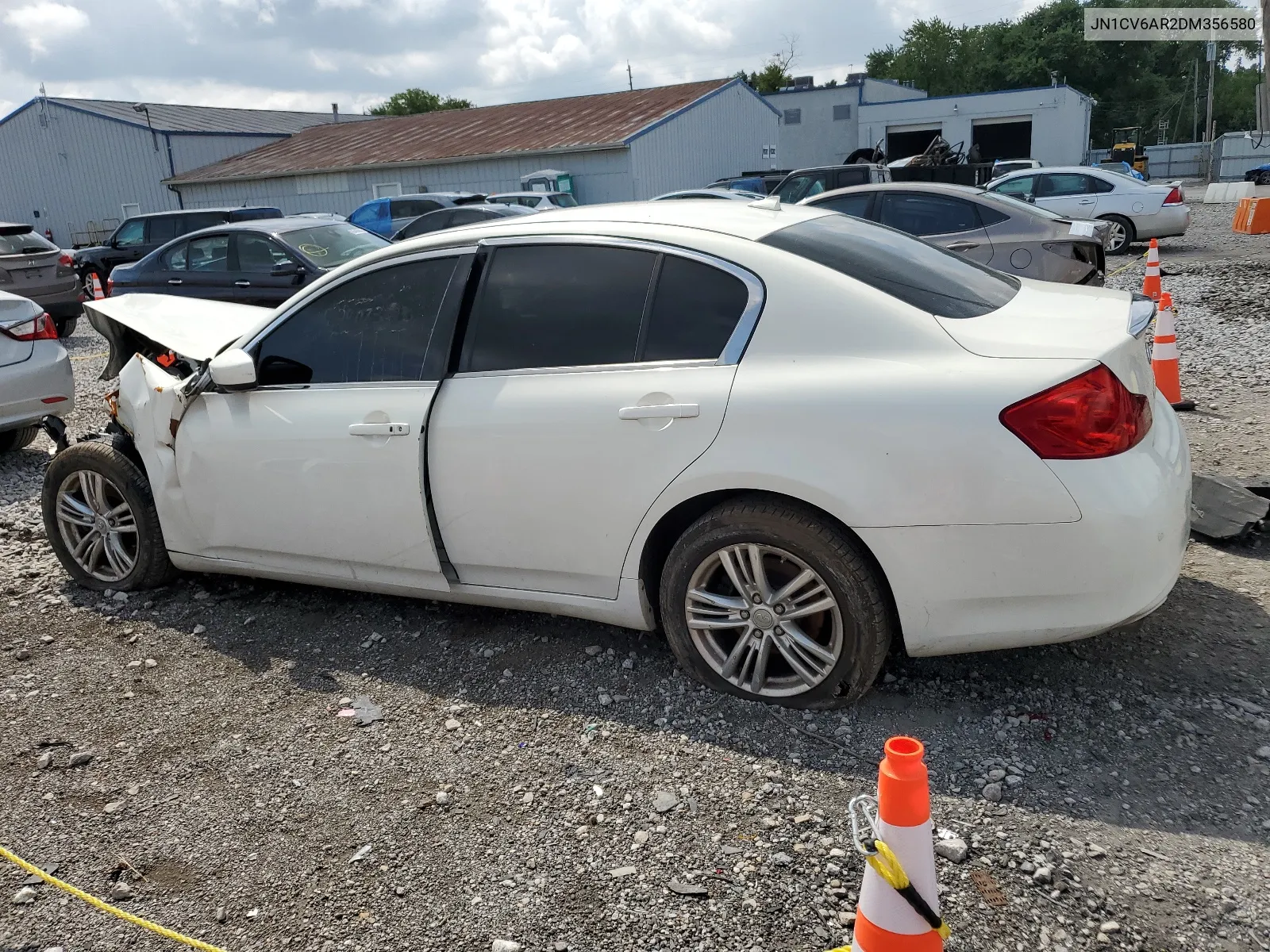 2013 Infiniti G37 VIN: JN1CV6AR2DM356580 Lot: 58090384