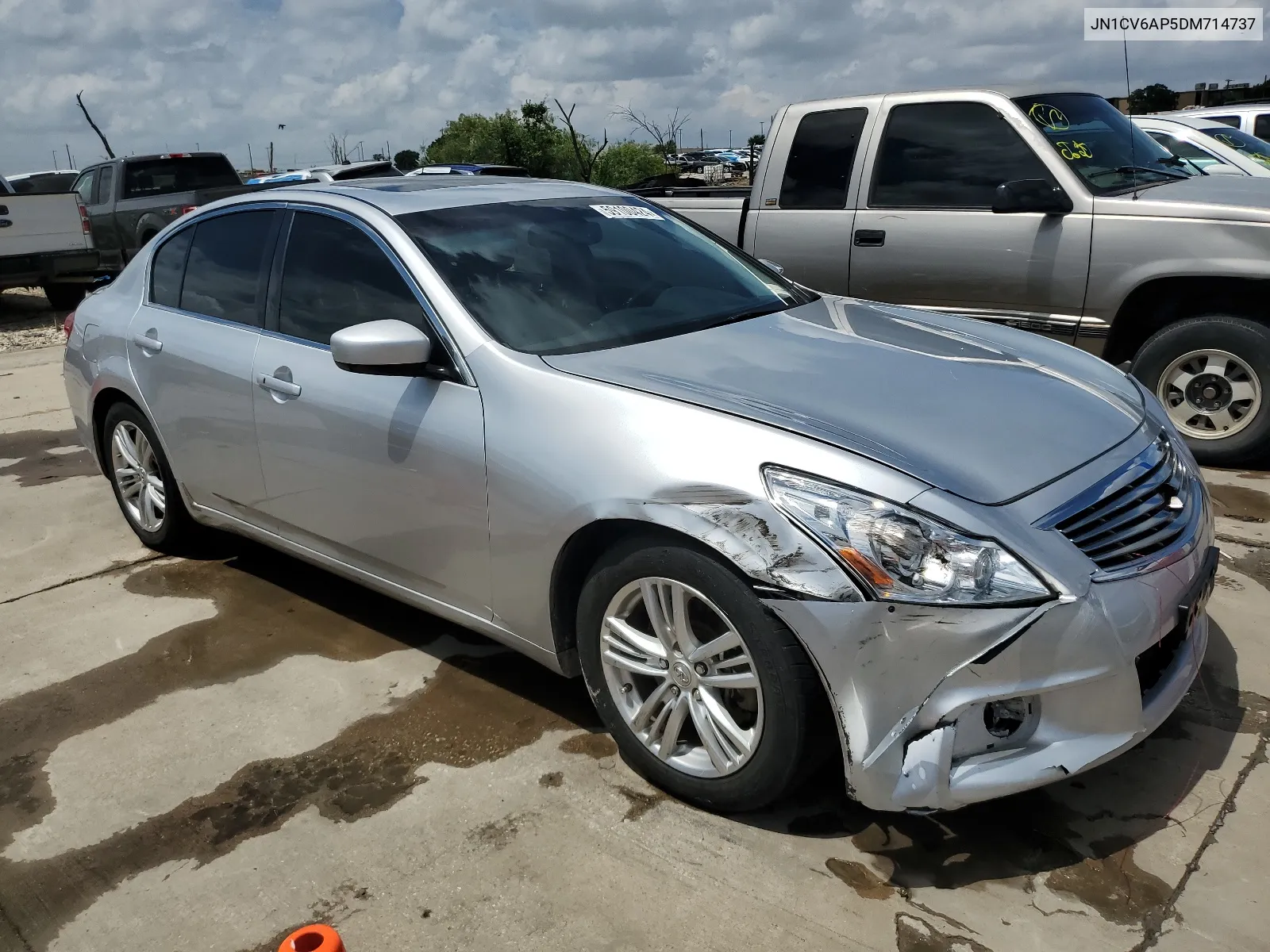 2013 Infiniti G37 Base VIN: JN1CV6AP5DM714737 Lot: 59100424