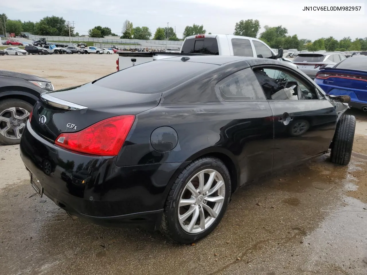 2013 Infiniti G37 VIN: JN1CV6EL0DM982957 Lot: 59190843