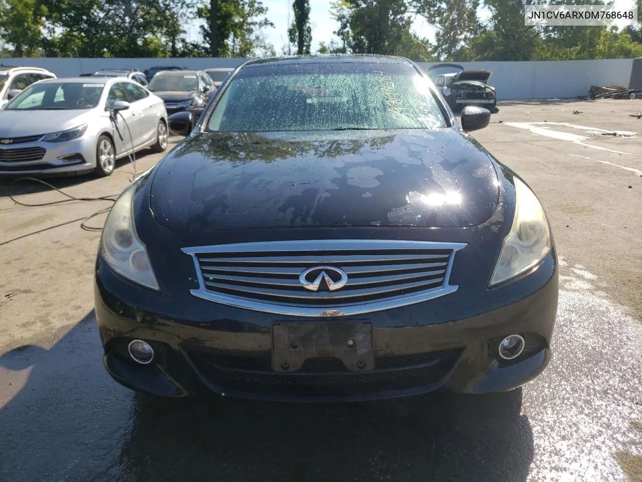 2013 Infiniti G37 VIN: JN1CV6ARXDM768648 Lot: 59898684