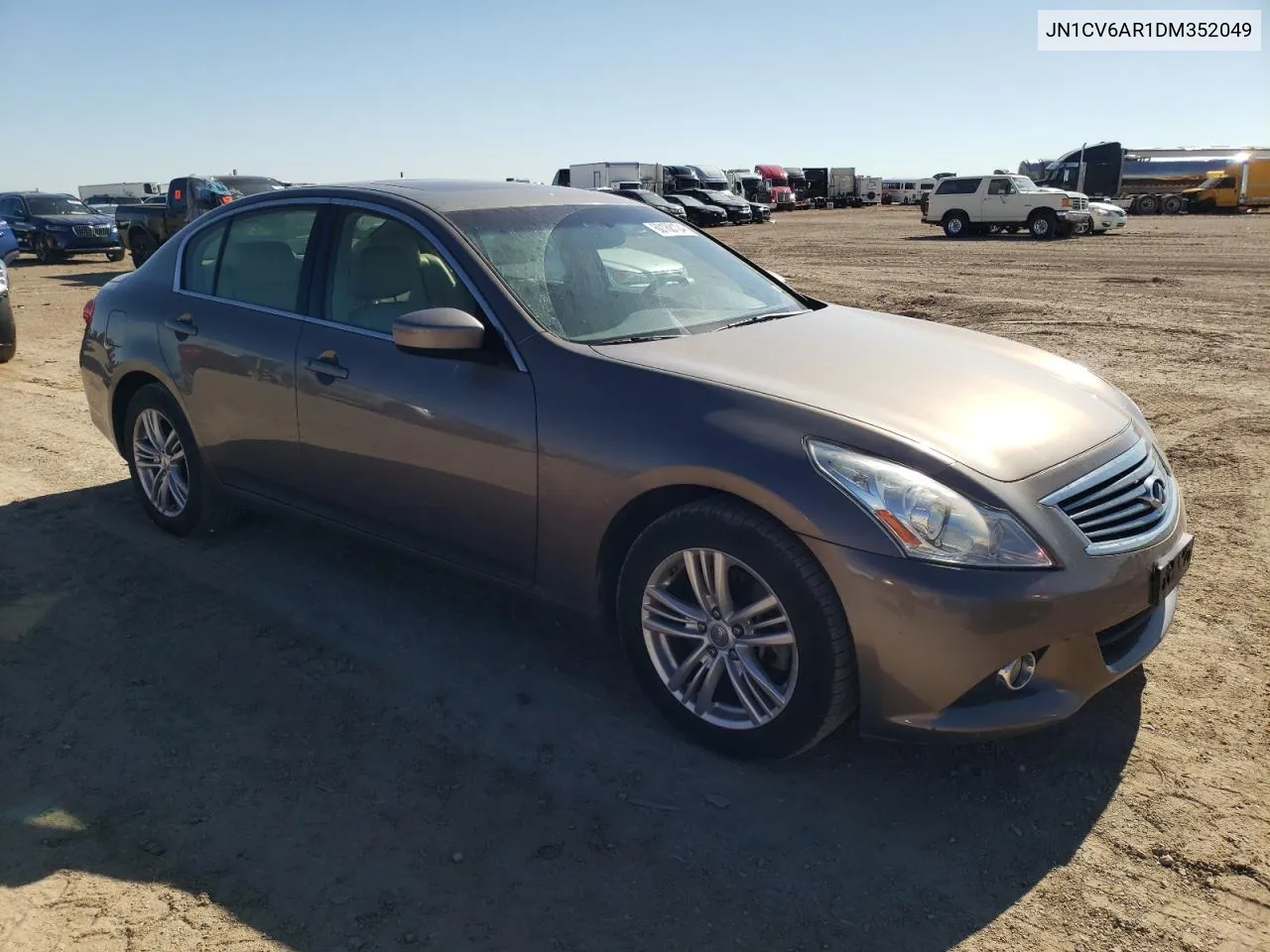 2013 Infiniti G37 VIN: JN1CV6AR1DM352049 Lot: 60188124