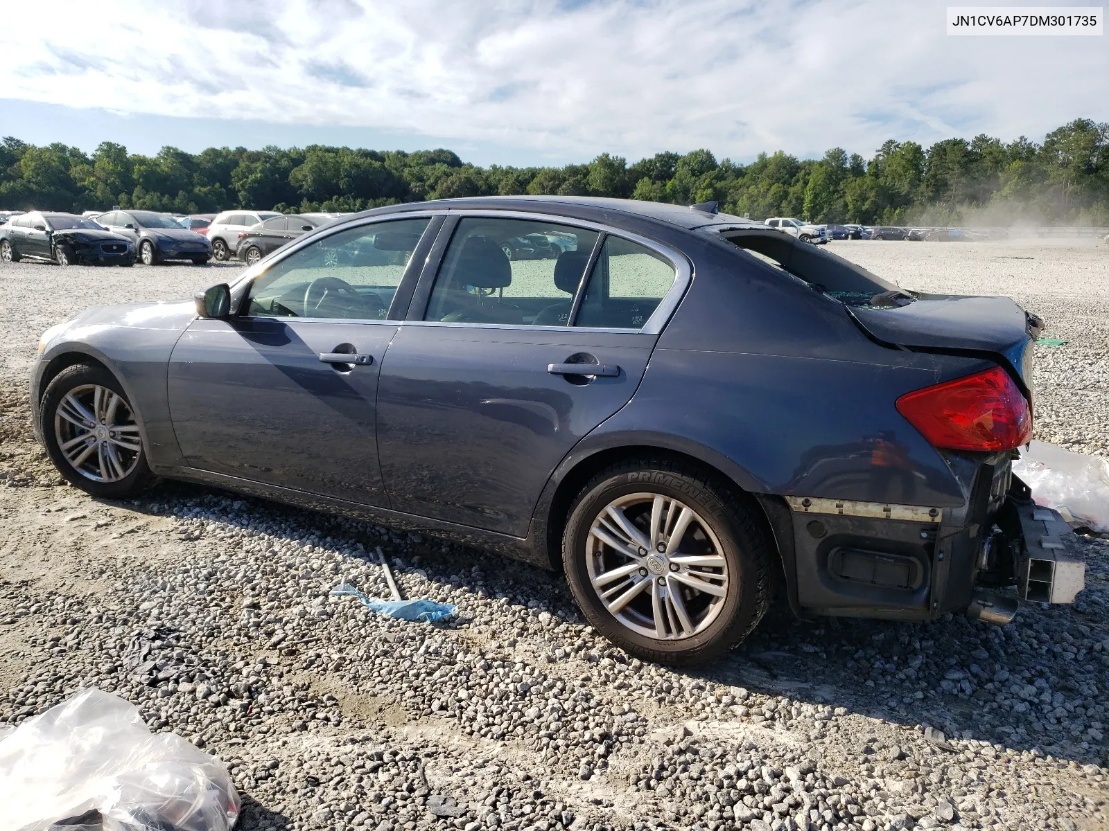 2013 Infiniti G37 Base VIN: JN1CV6AP7DM301735 Lot: 62400414