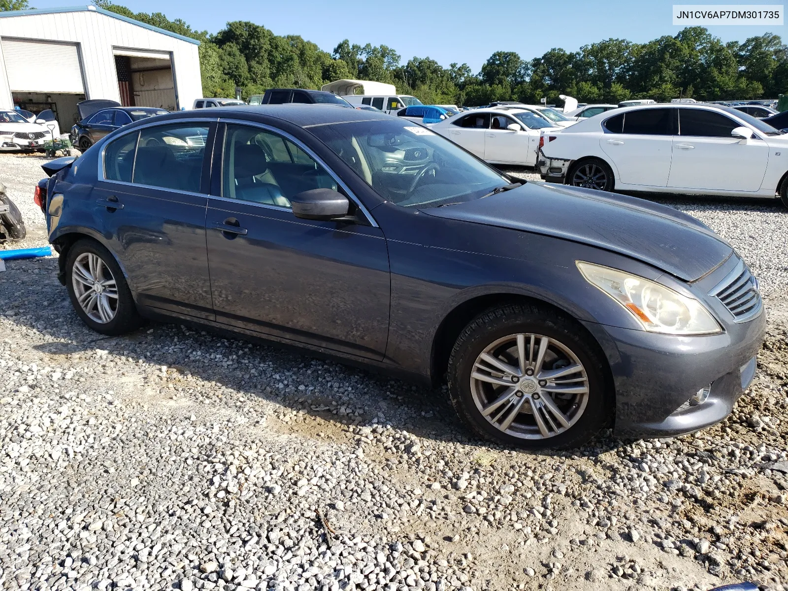 2013 Infiniti G37 Base VIN: JN1CV6AP7DM301735 Lot: 62400414