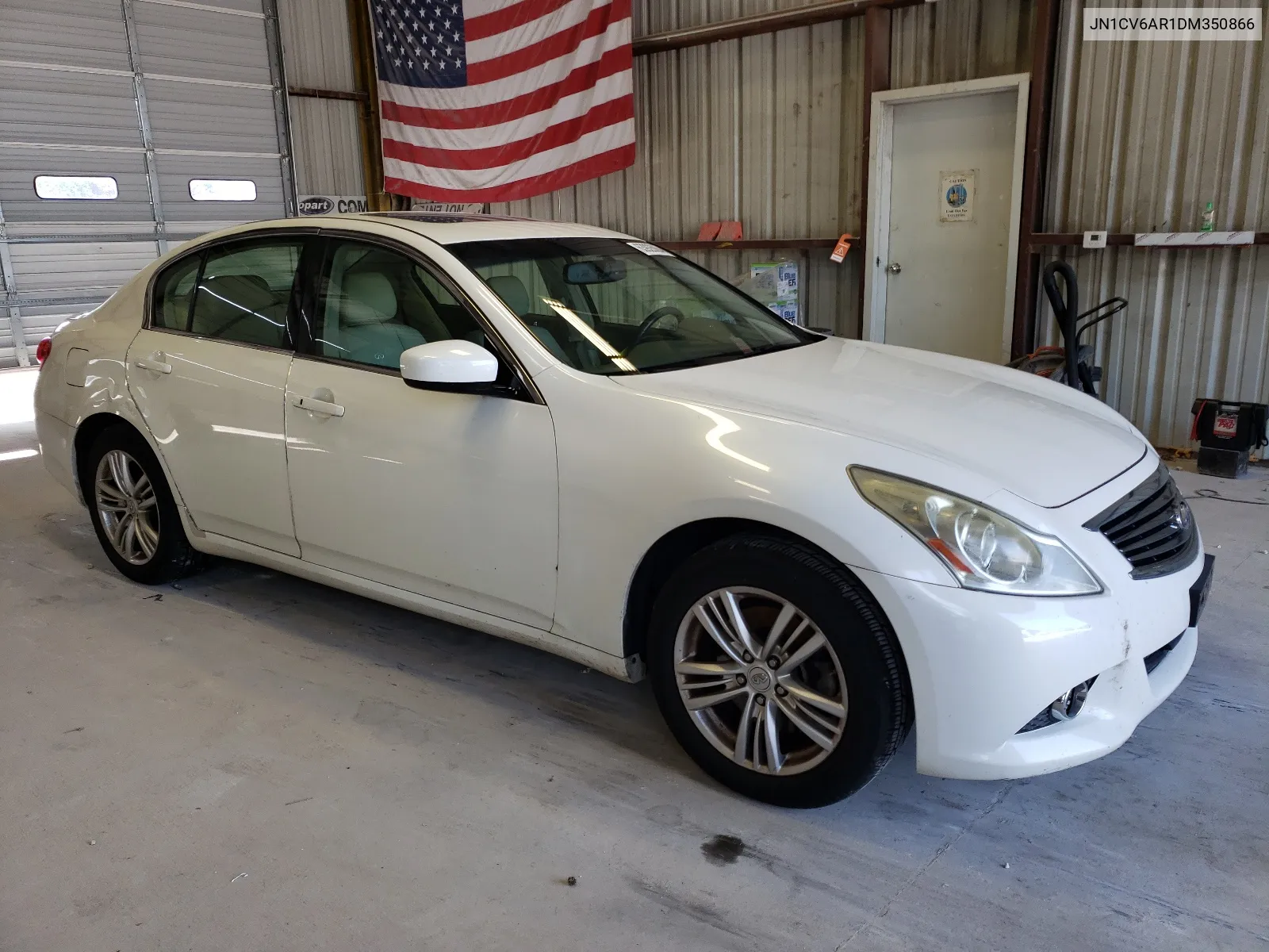 2013 Infiniti G37 VIN: JN1CV6AR1DM350866 Lot: 63926064