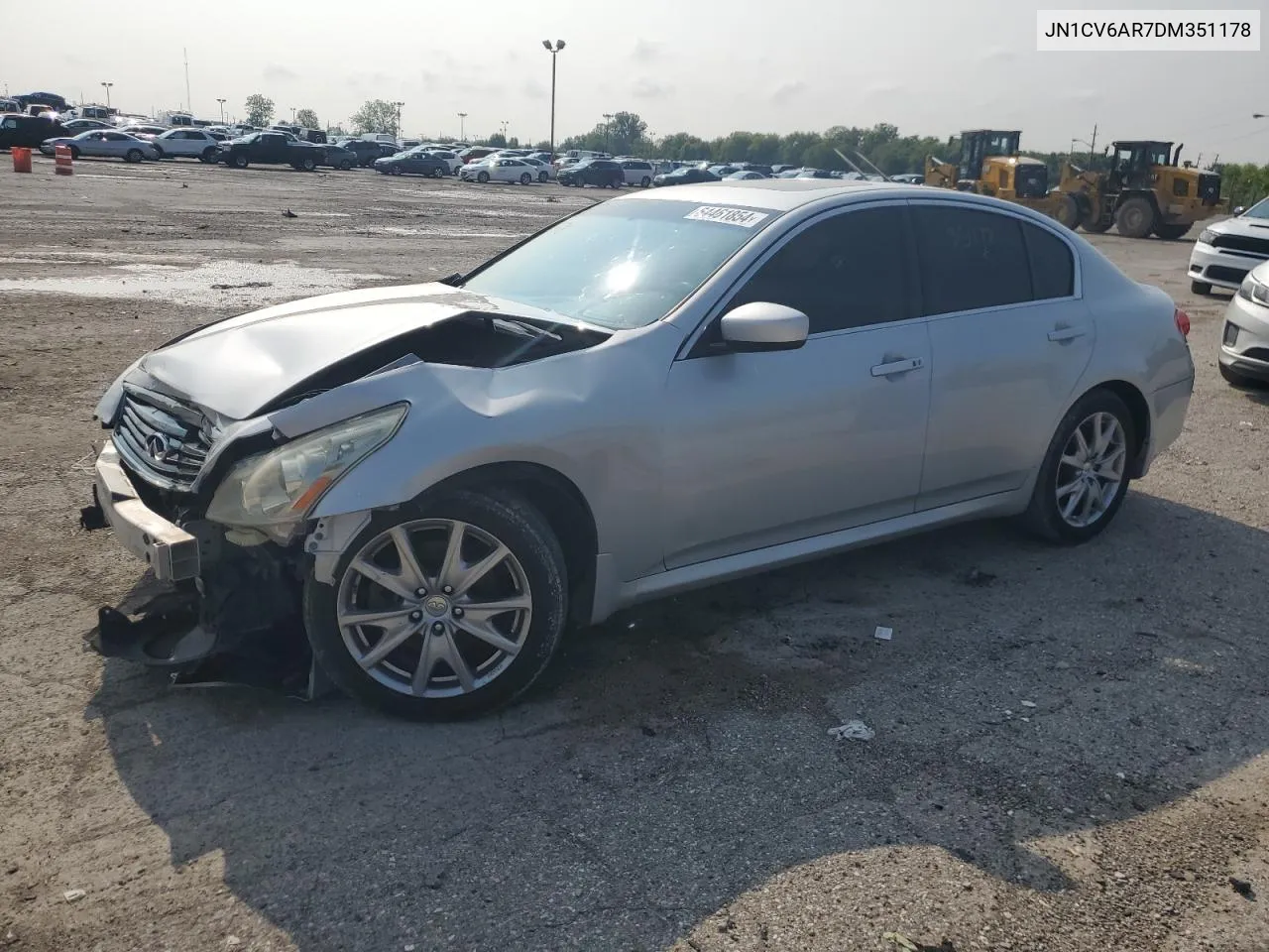 2013 Infiniti G37 VIN: JN1CV6AR7DM351178 Lot: 64461854