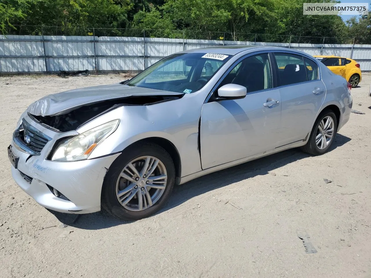 2013 Infiniti G37 VIN: JN1CV6AR1DM757375 Lot: 65393244