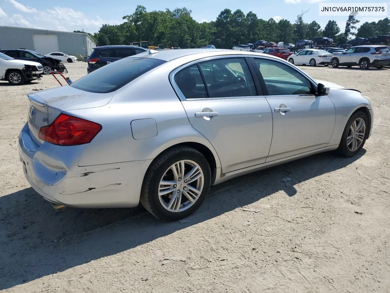 2013 Infiniti G37 VIN: JN1CV6AR1DM757375 Lot: 65393244