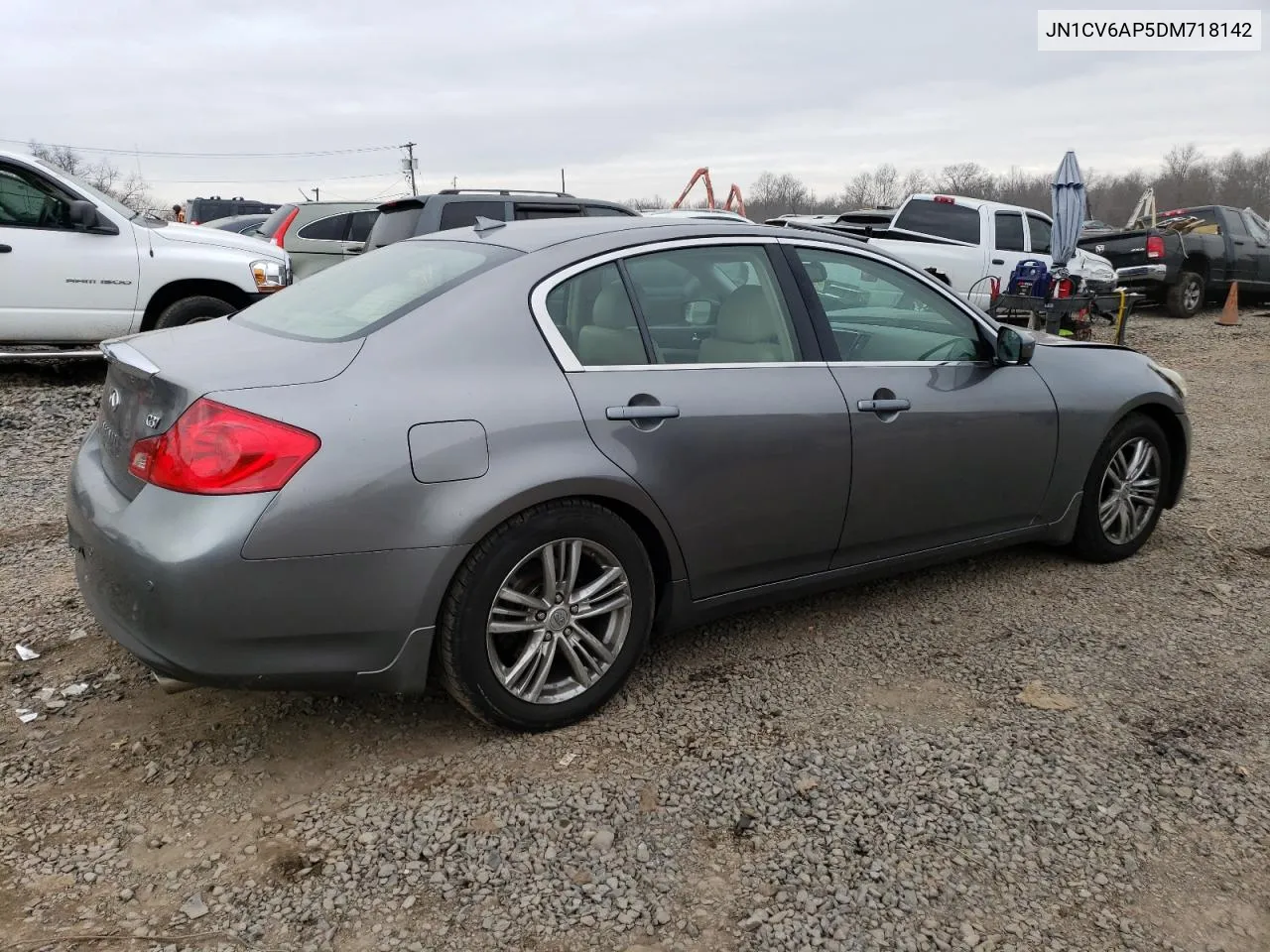 2013 Infiniti G37 Base VIN: JN1CV6AP5DM718142 Lot: 65513234