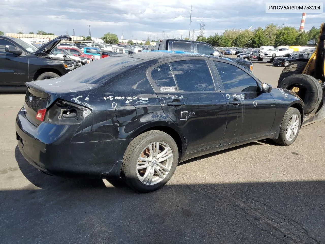 2013 Infiniti G37 VIN: JN1CV6AR9DM753204 Lot: 65752584