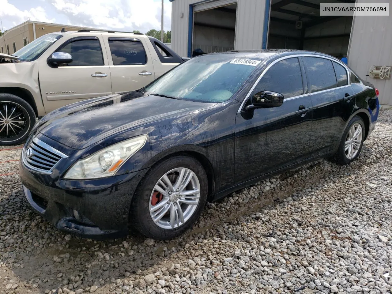 2013 Infiniti G37 VIN: JN1CV6AR7DM766694 Lot: 65779344