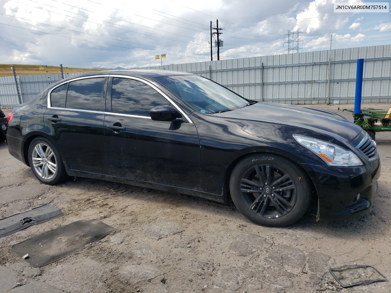 2013 Infiniti G37 VIN: JN1CV6AR0DM757514 Lot: 66312974