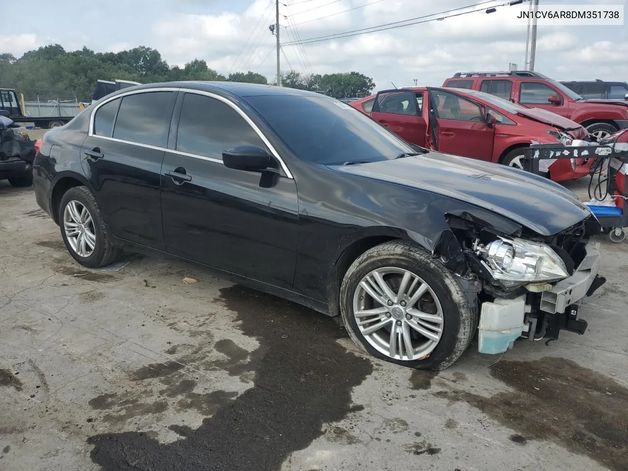 2013 Infiniti G37 VIN: JN1CV6AR8DM351738 Lot: 66471934