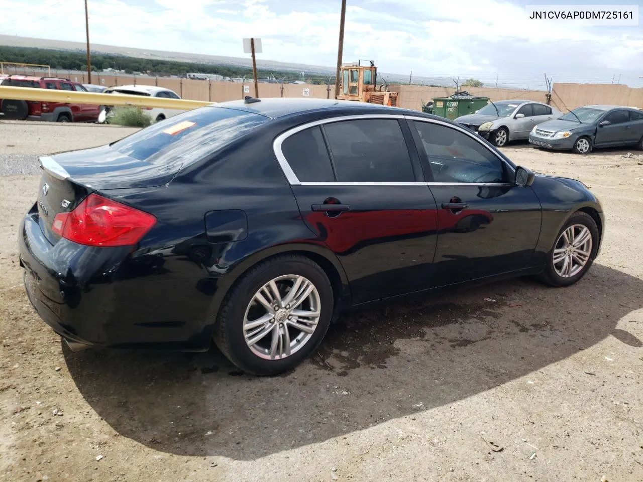 2013 Infiniti G37 Base VIN: JN1CV6AP0DM725161 Lot: 66596174