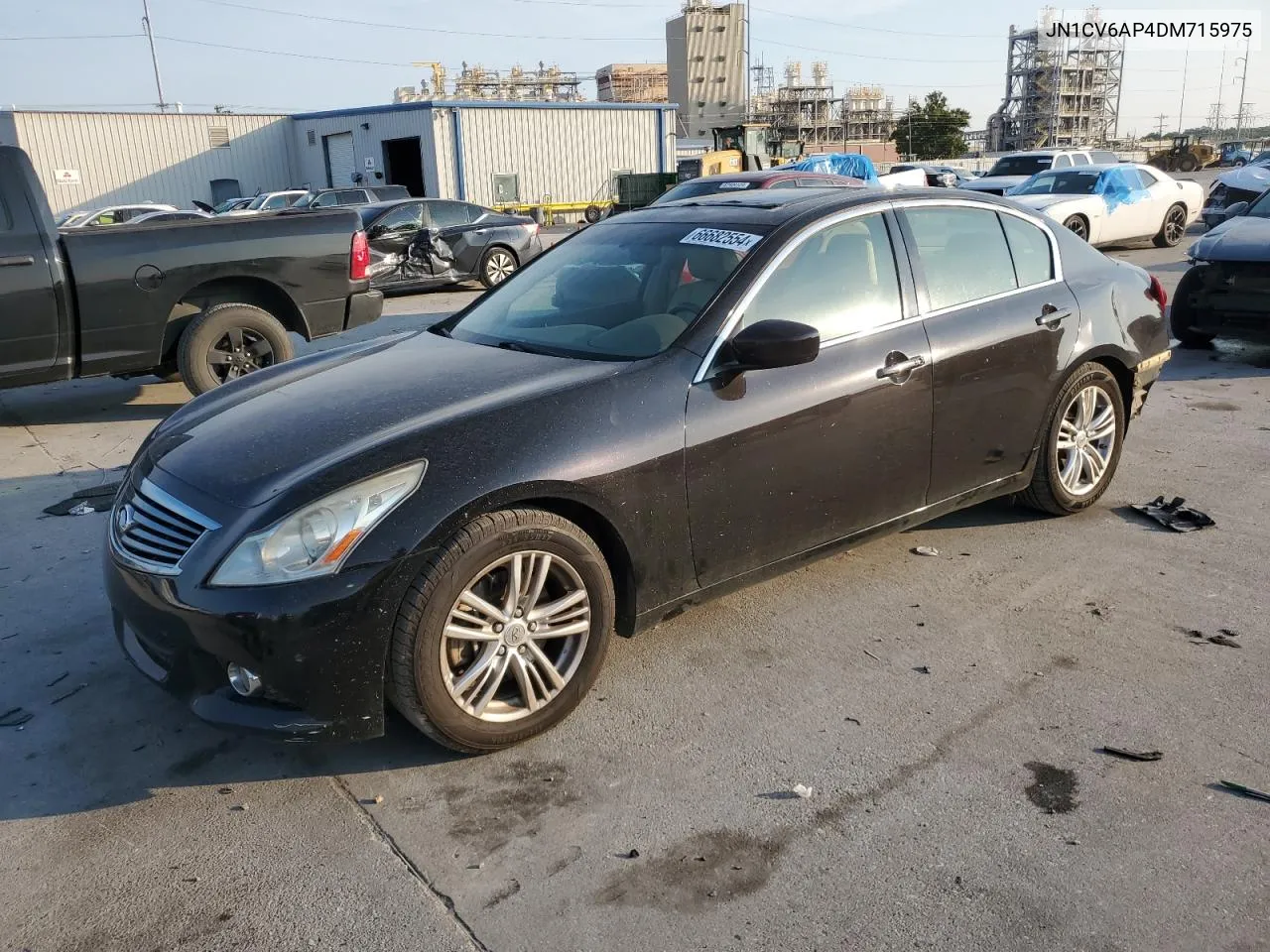 2013 Infiniti G37 Base VIN: JN1CV6AP4DM715975 Lot: 66682554