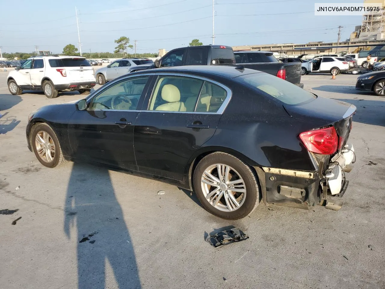 2013 Infiniti G37 Base VIN: JN1CV6AP4DM715975 Lot: 66682554