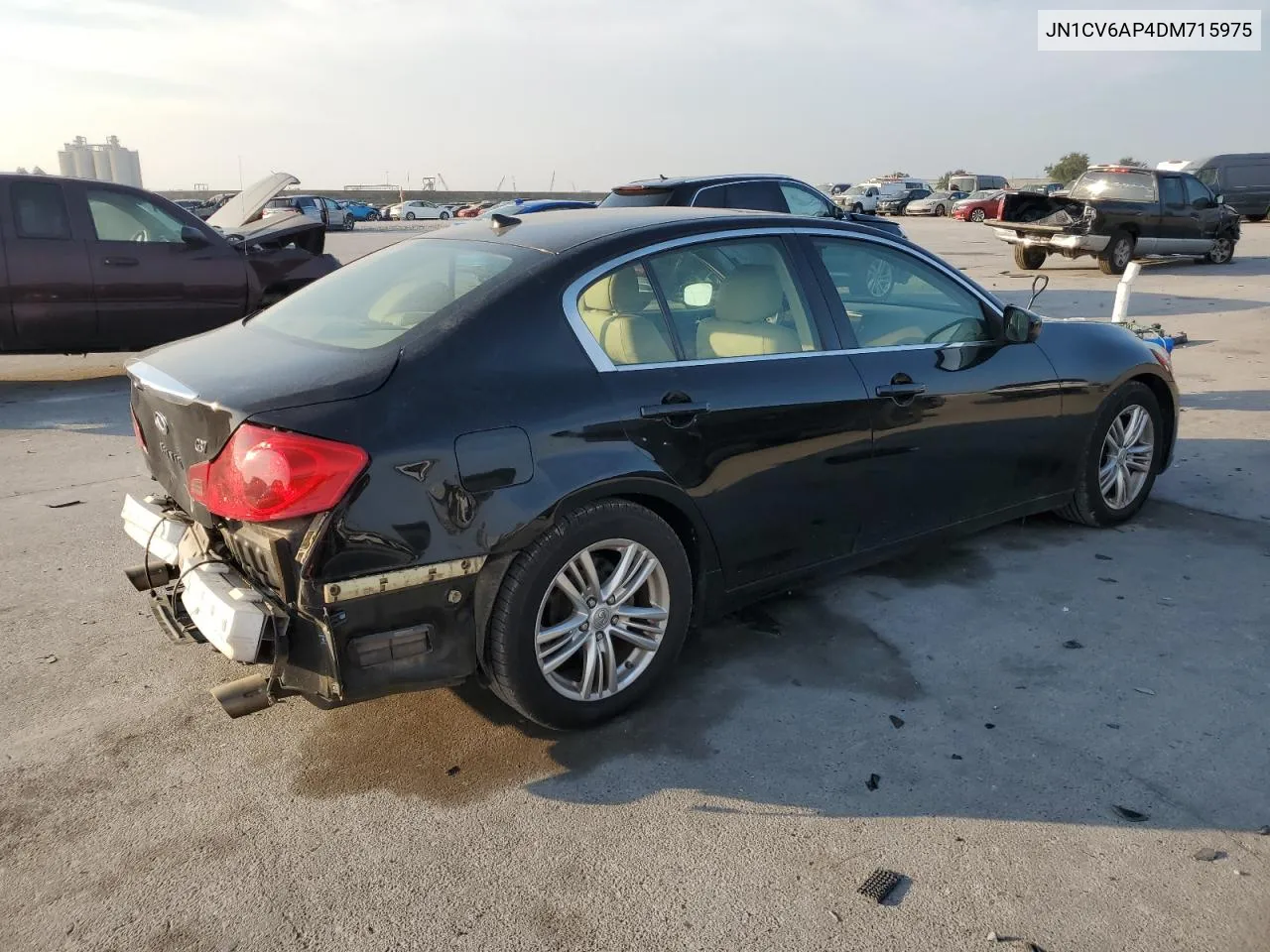 2013 Infiniti G37 Base VIN: JN1CV6AP4DM715975 Lot: 66682554