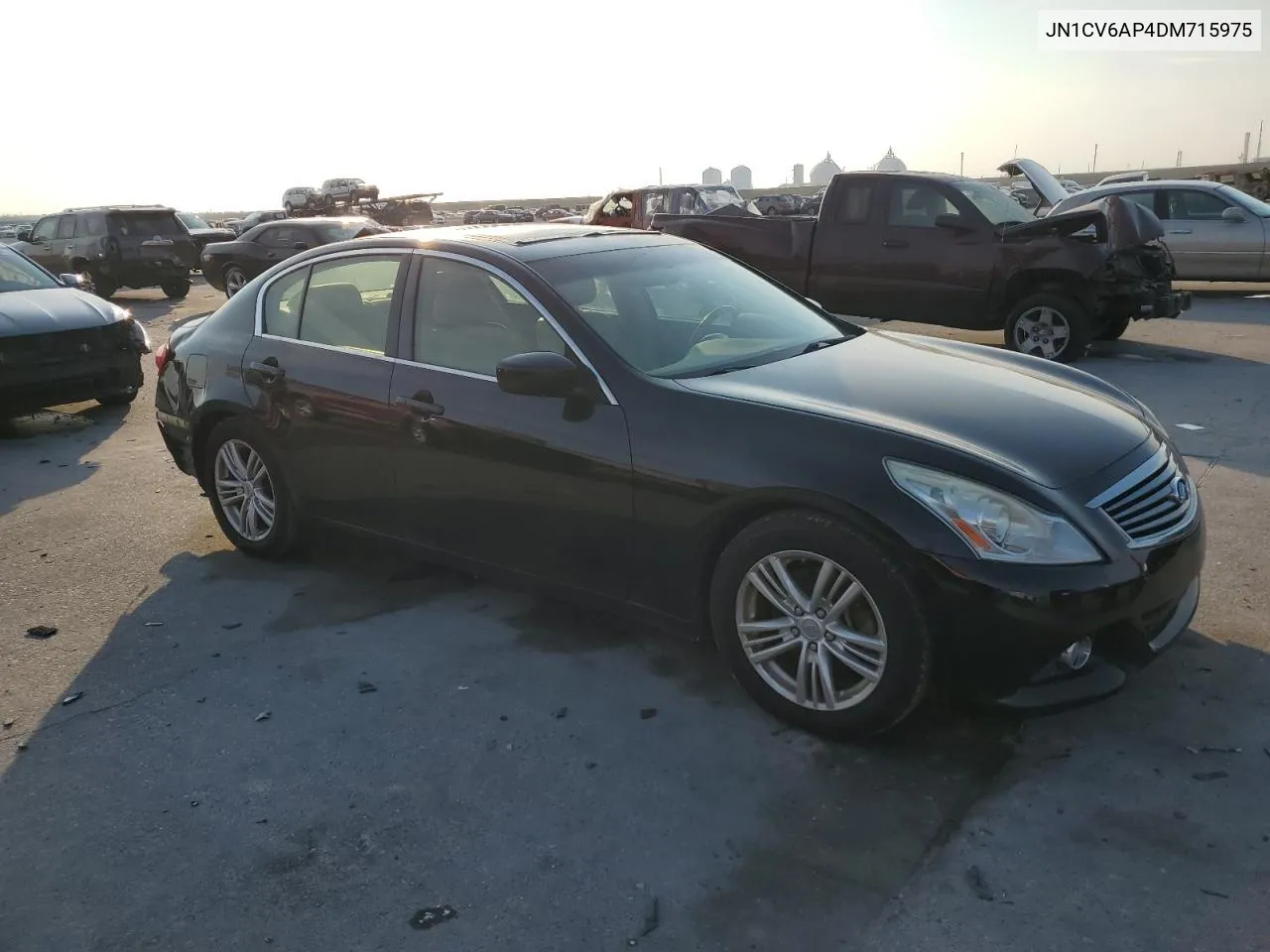 2013 Infiniti G37 Base VIN: JN1CV6AP4DM715975 Lot: 66682554