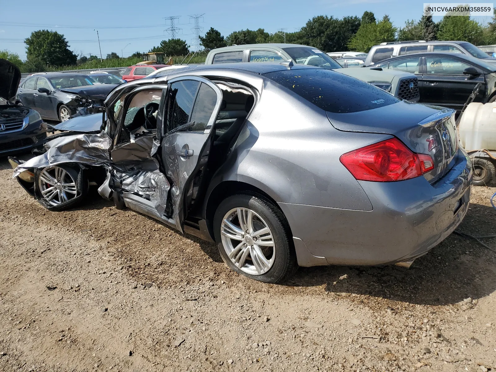 2013 Infiniti G37 VIN: JN1CV6ARXDM358559 Lot: 66938124