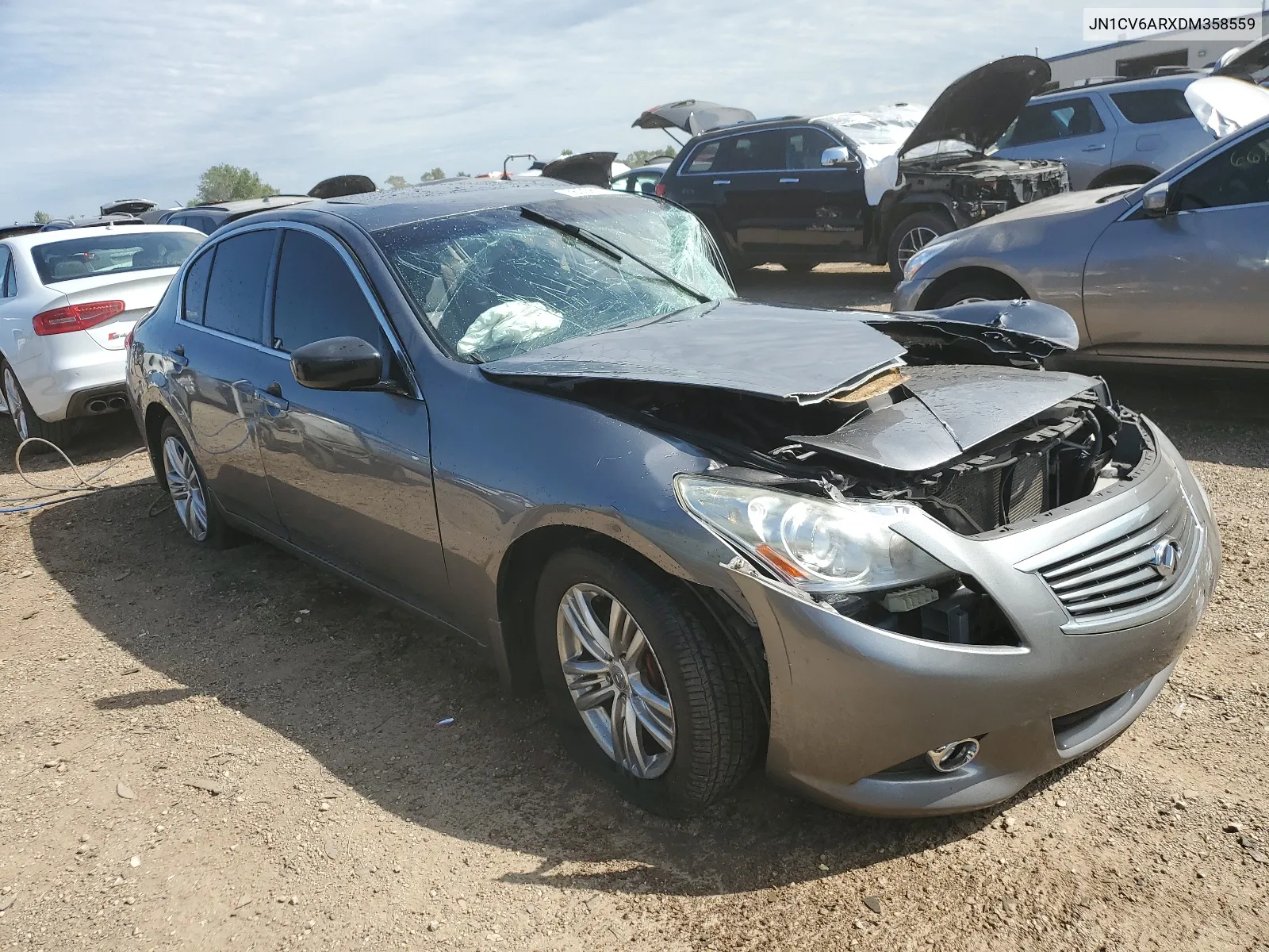 2013 Infiniti G37 VIN: JN1CV6ARXDM358559 Lot: 66938124