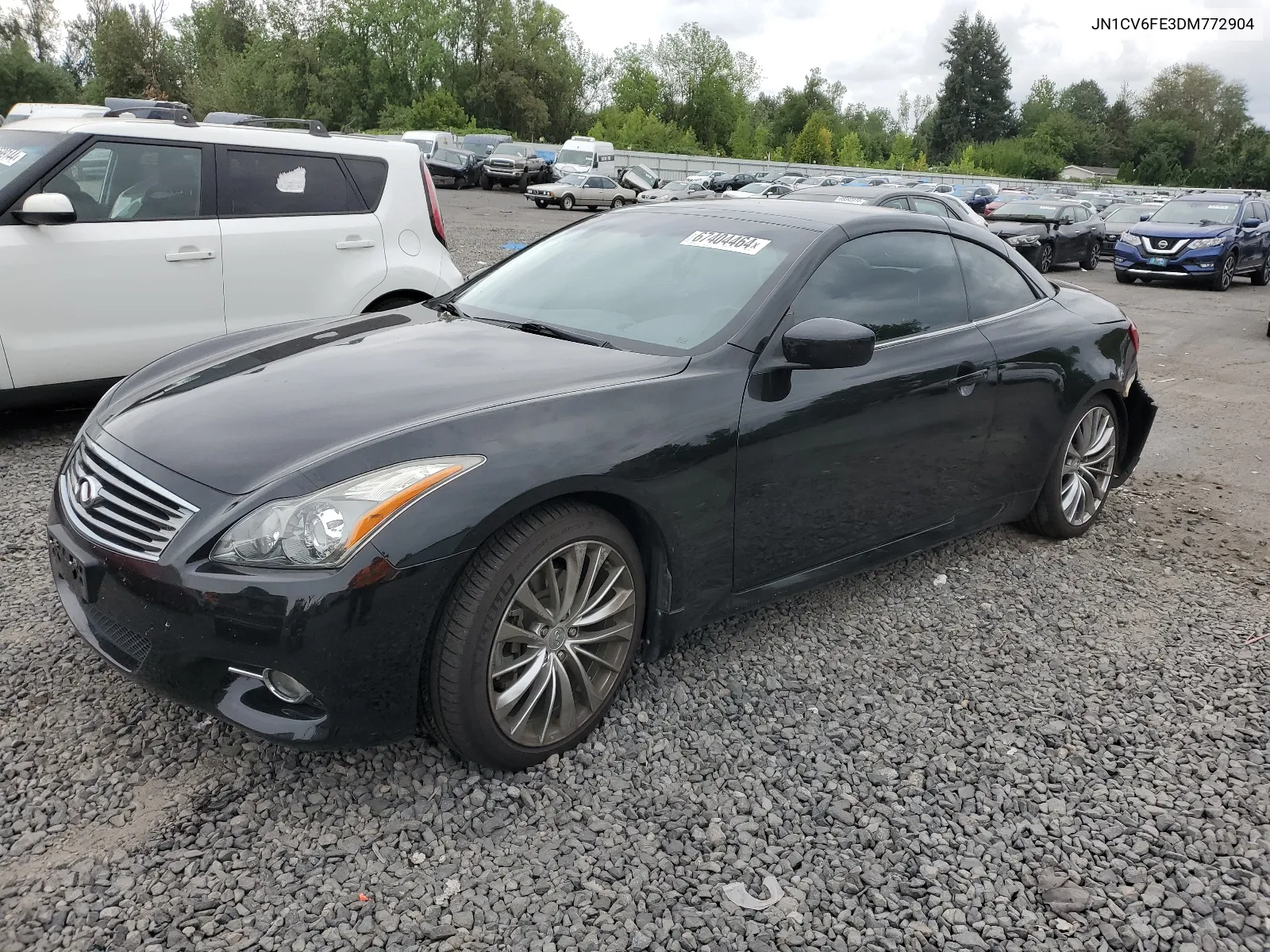 2013 Infiniti G37 Sport VIN: JN1CV6FE3DM772904 Lot: 67404464