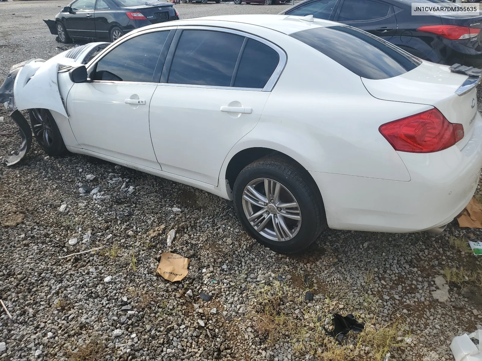 2013 Infiniti G37 VIN: JN1CV6AR7DM355635 Lot: 67493244