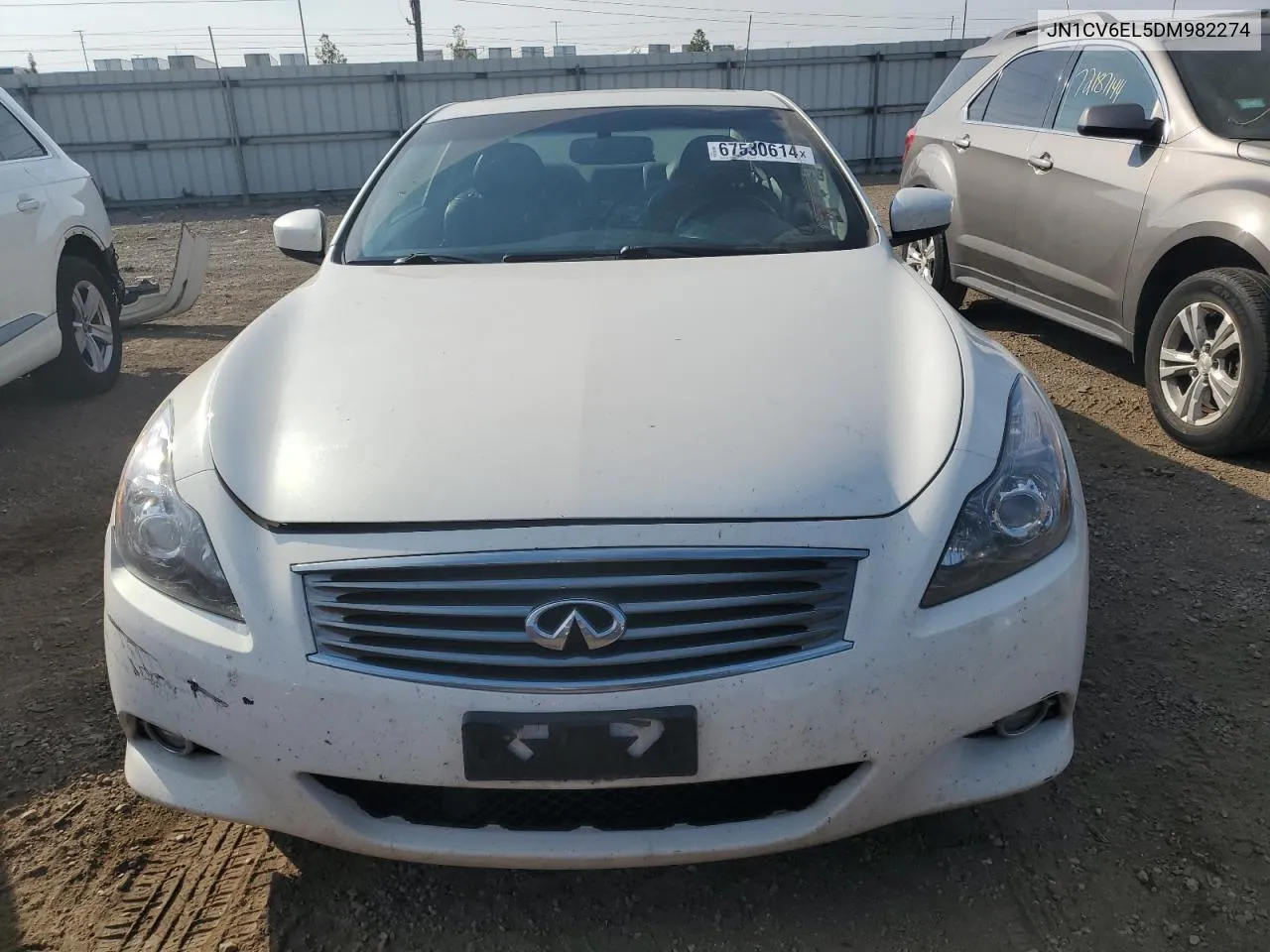 2013 Infiniti G37 VIN: JN1CV6EL5DM982274 Lot: 67530614