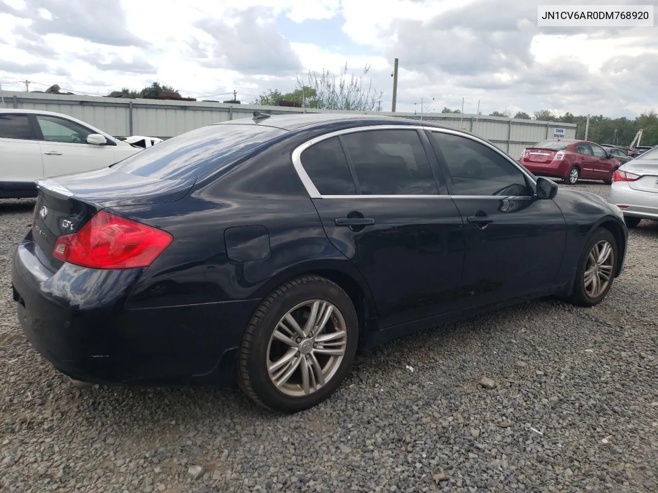 2013 Infiniti G37 VIN: JN1CV6AR0DM768920 Lot: 68019914