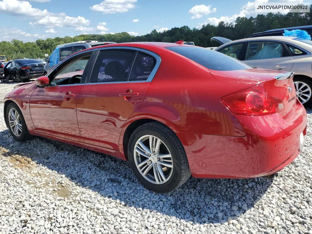 2013 Infiniti G37 Base VIN: JN1CV6AP1DM300922 Lot: 68056054