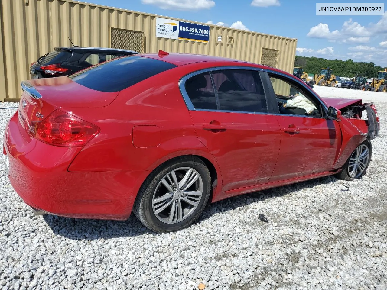 2013 Infiniti G37 Base VIN: JN1CV6AP1DM300922 Lot: 68056054