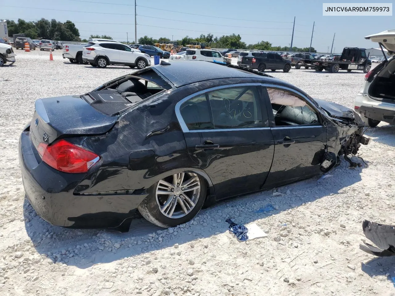 2013 Infiniti G37 VIN: JN1CV6AR9DM759973 Lot: 68252824