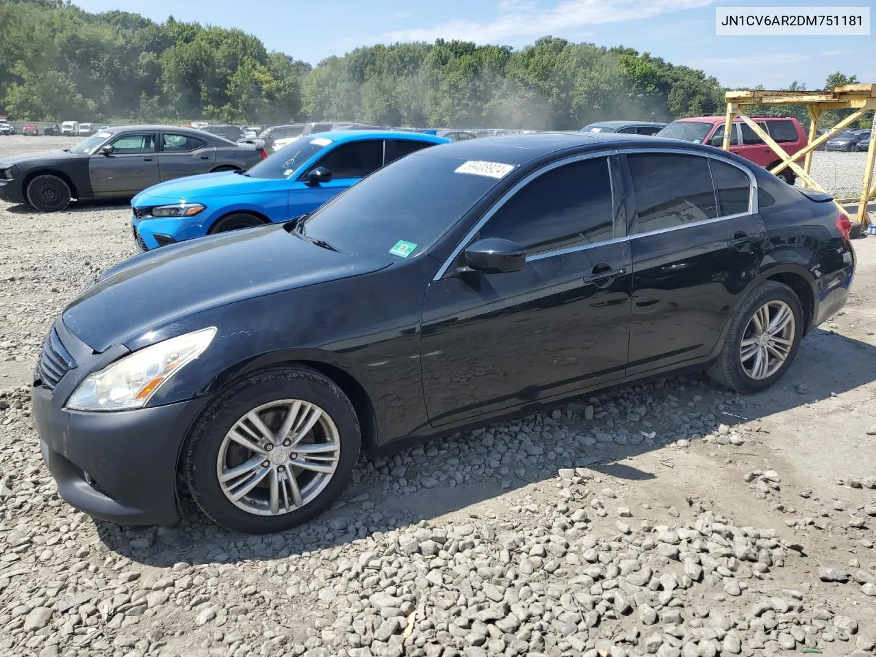 2013 Infiniti G37 VIN: JN1CV6AR2DM751181 Lot: 69408924