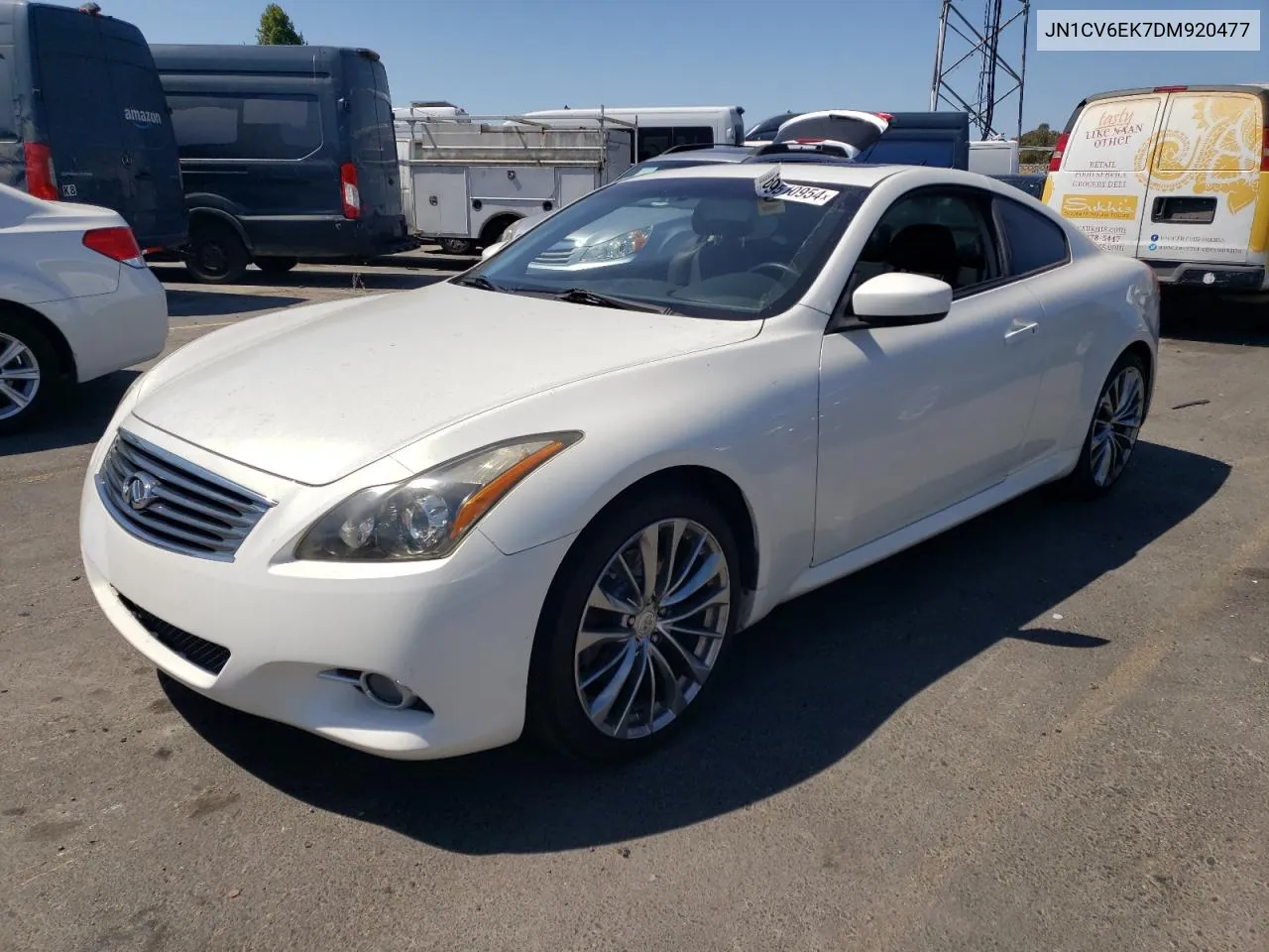 2013 Infiniti G37 Journey VIN: JN1CV6EK7DM920477 Lot: 69510954