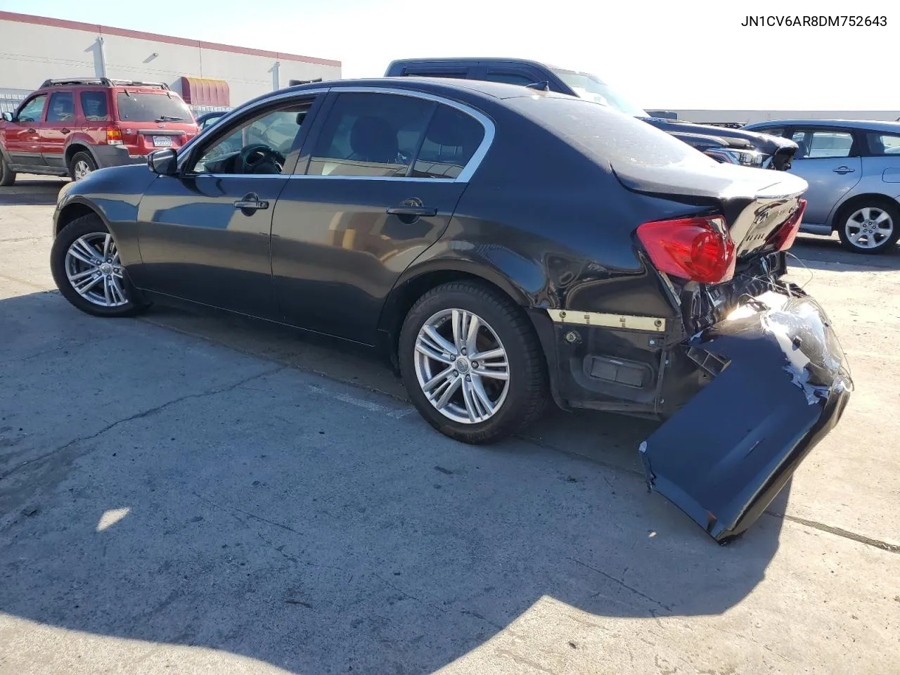 2013 Infiniti G37 VIN: JN1CV6AR8DM752643 Lot: 69947414