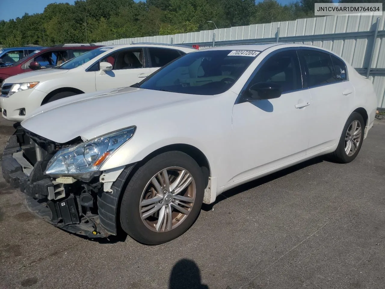 2013 Infiniti G37 VIN: JN1CV6AR1DM764634 Lot: 70247204