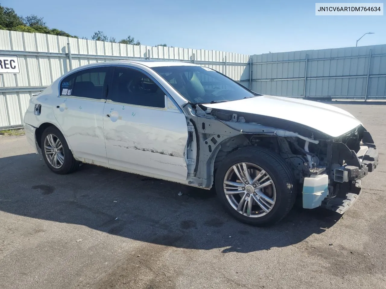 2013 Infiniti G37 VIN: JN1CV6AR1DM764634 Lot: 70247204