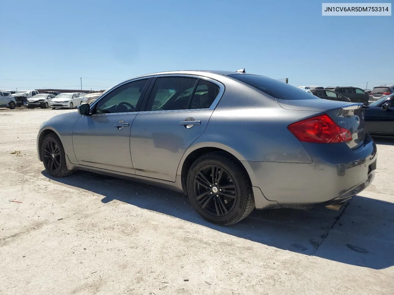 2013 Infiniti G37 VIN: JN1CV6AR5DM753314 Lot: 70633354