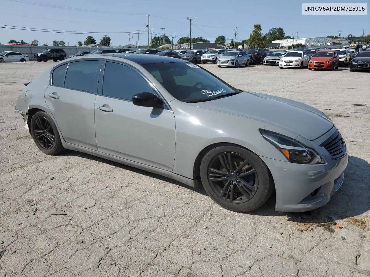 2013 Infiniti G37 Base VIN: JN1CV6AP2DM725906 Lot: 70848684