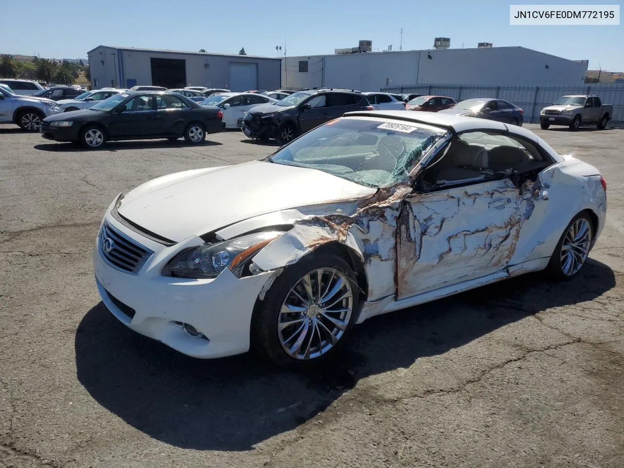 JN1CV6FE0DM772195 2013 Infiniti G37 Sport