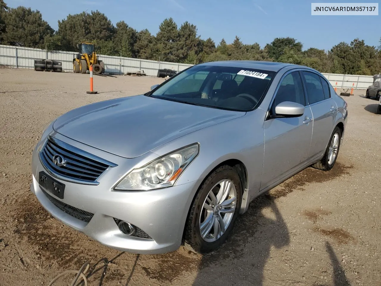 JN1CV6AR1DM357137 2013 Infiniti G37