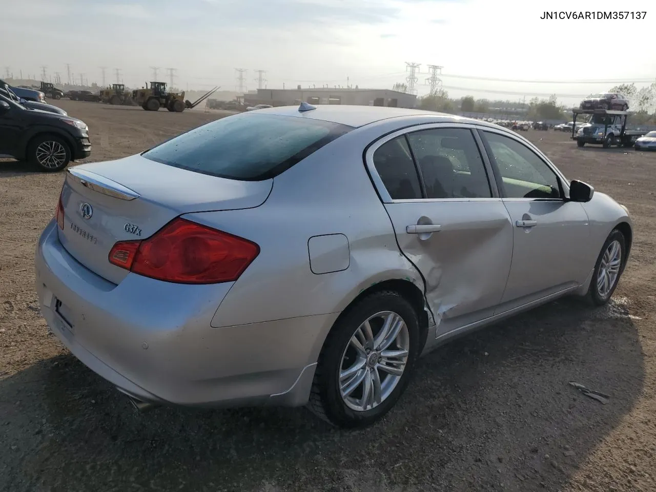 2013 Infiniti G37 VIN: JN1CV6AR1DM357137 Lot: 71024184