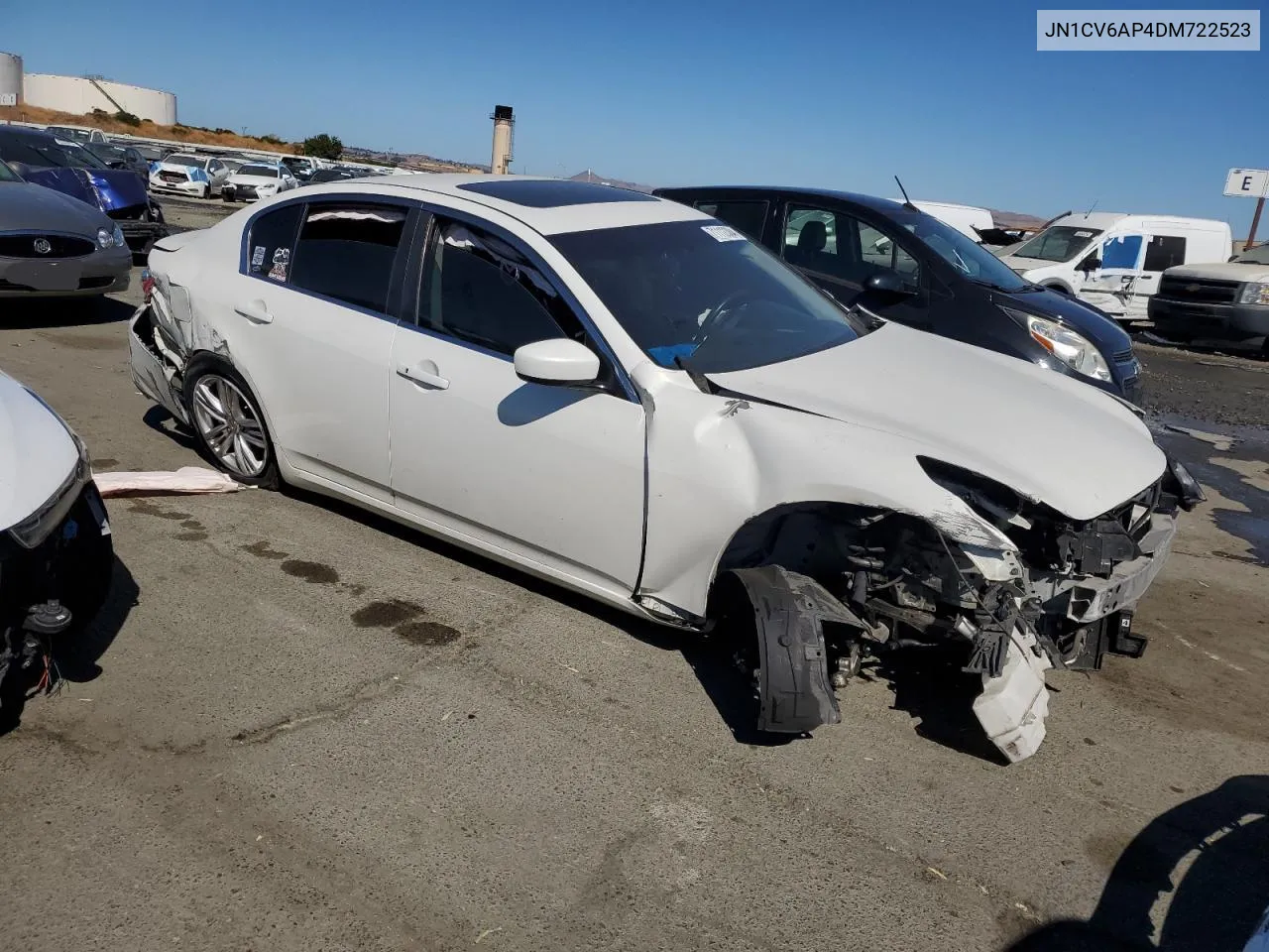 2013 Infiniti G37 Base VIN: JN1CV6AP4DM722523 Lot: 71112384