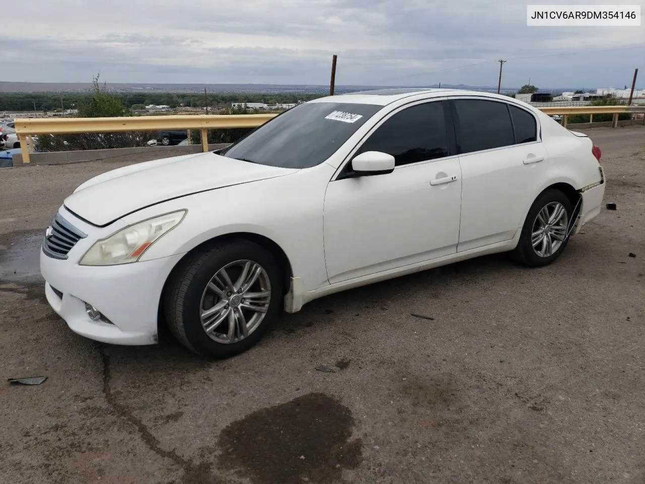 2013 Infiniti G37 VIN: JN1CV6AR9DM354146 Lot: 71238754