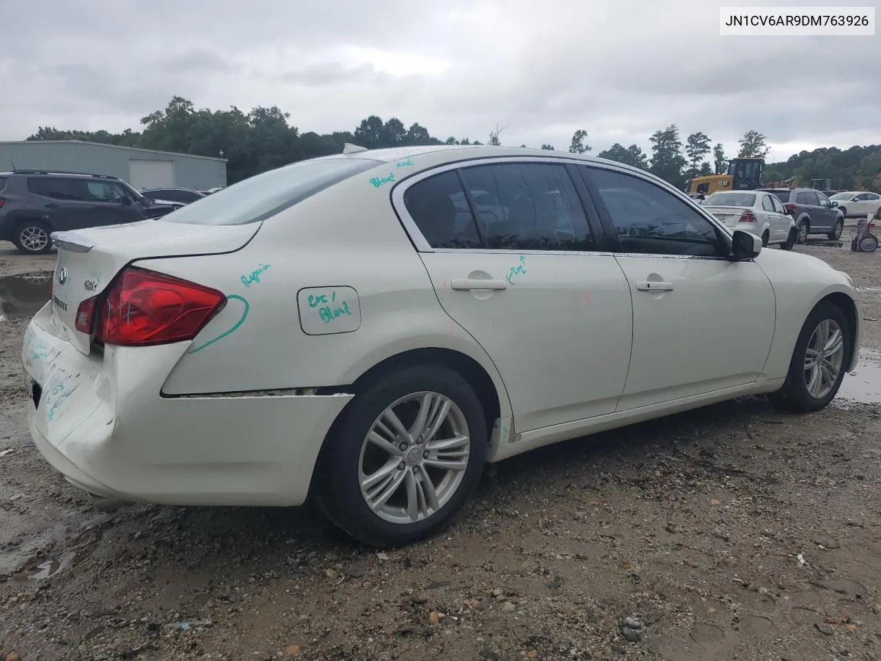 2013 Infiniti G37 VIN: JN1CV6AR9DM763926 Lot: 71631054